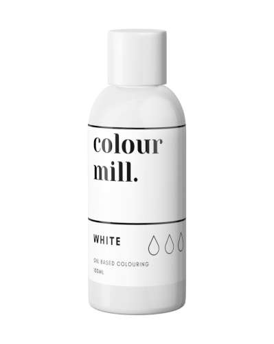 Colour Mill Oil Based Colour - White 100 ml - Click Image to Close